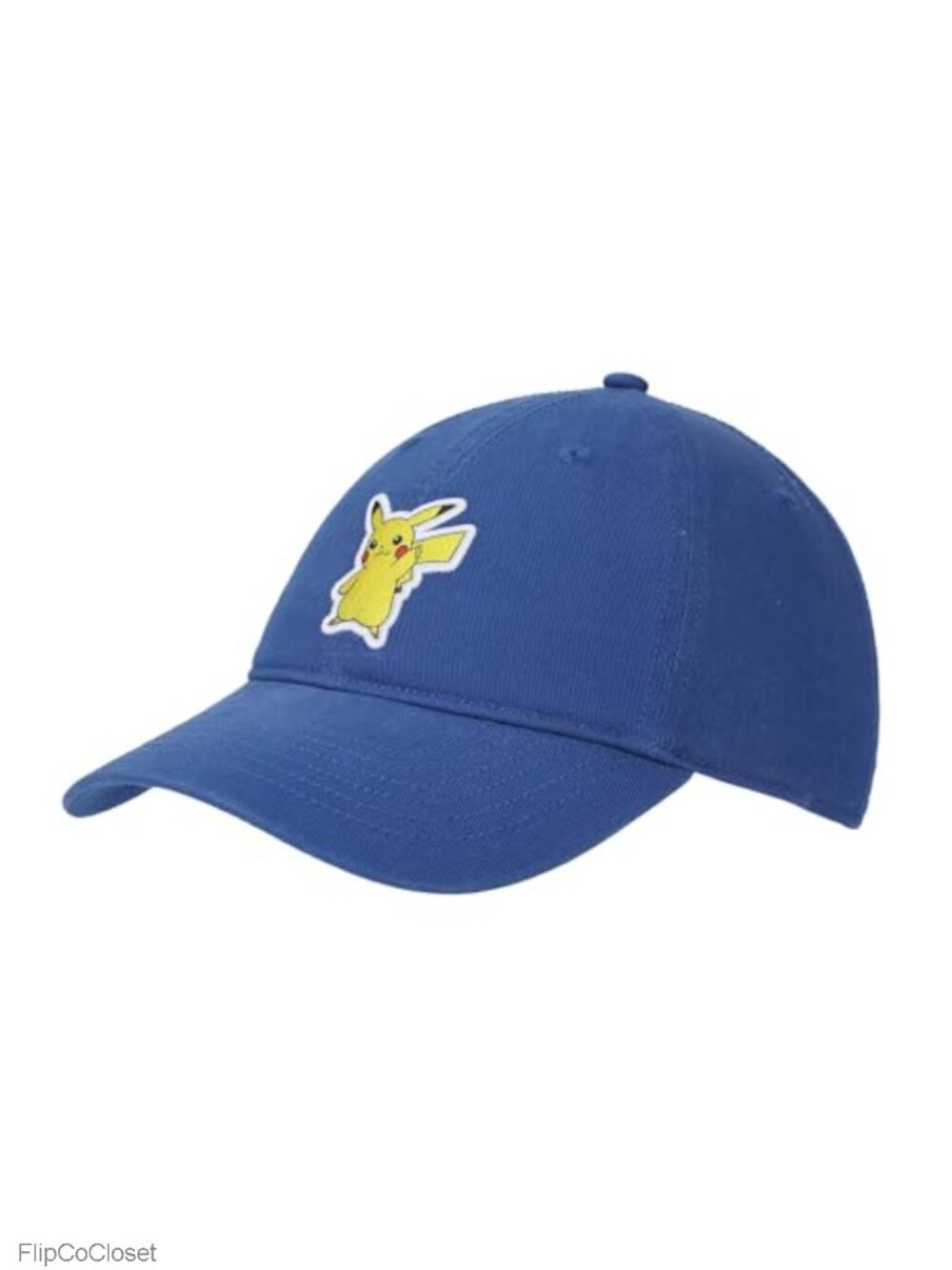 Pokemon Pikachu Printed Patch Adjustable Cotton Baseball Cap
